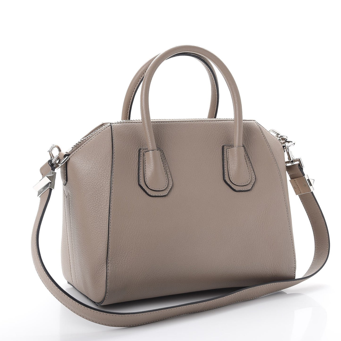 Sugar Goatskin Small Antigona Mastic