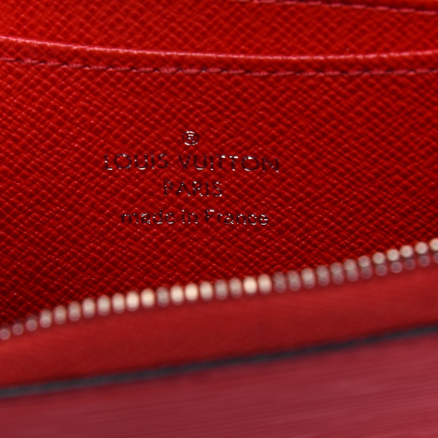 Epi Zippy Coin Purse Rubis
