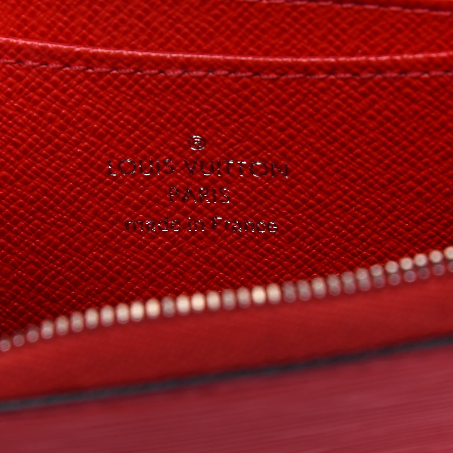Louis Vuitton Epi Zippy Coin Purse Rubis 6 of 16