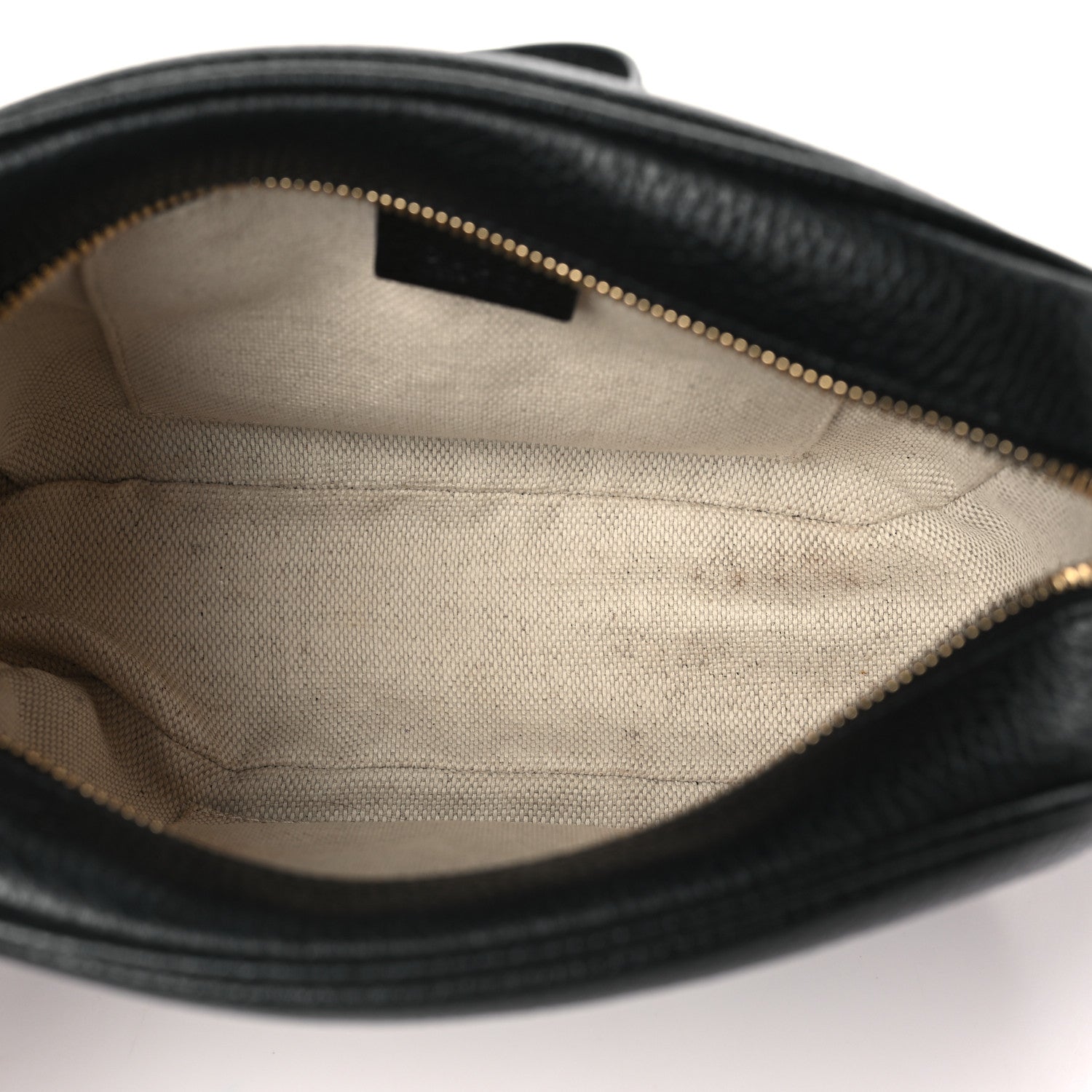 Gucci Pebbled Calfskin Small Soho Disco Bag Black 5 of 9