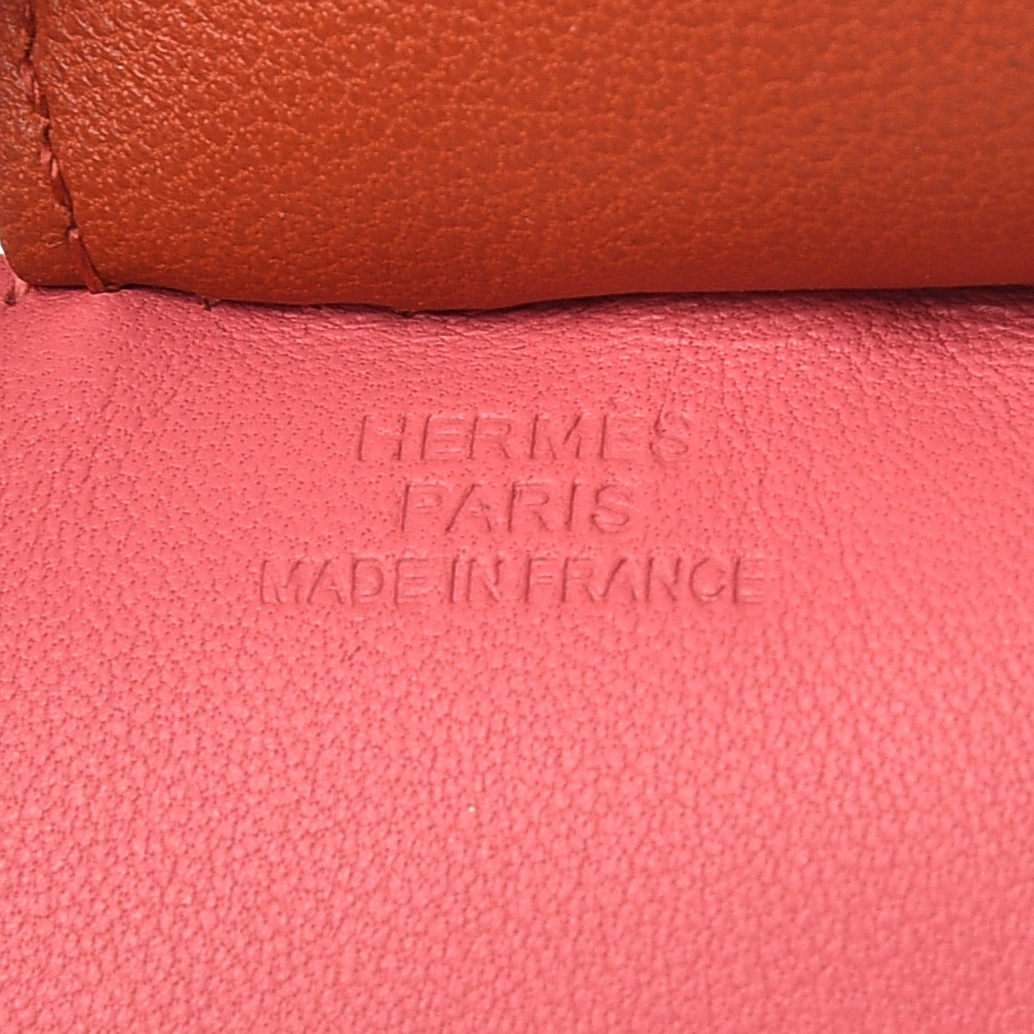 Hermes Milo Lambskin Grigri Rodeo Horse Bag Charm GM Rose Azalee Cornaline Bleu De Malte 3 of 3
