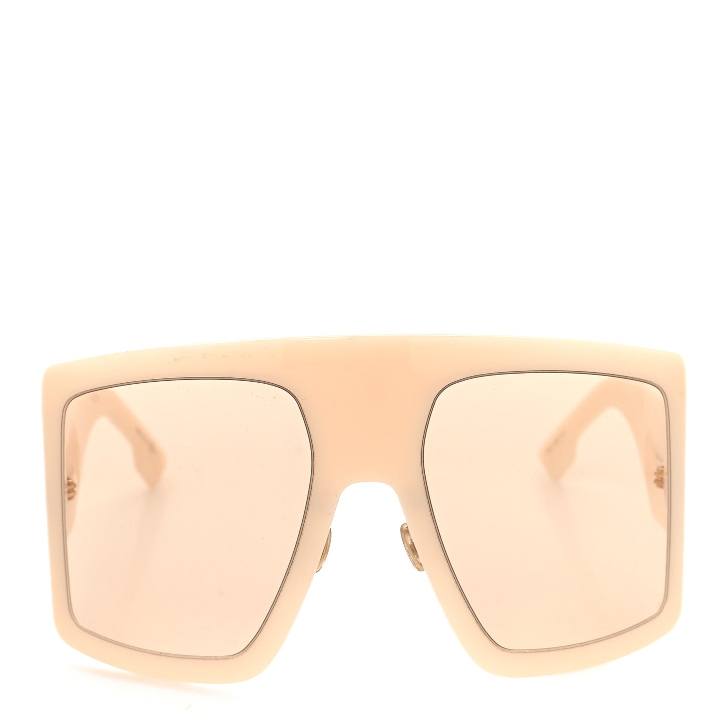 Acetate DiorSo Light 1 Shield Sunglasses Ivory