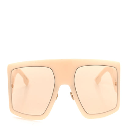 Christian Dior Acetate DiorSo Light 1 Shield Sunglasses Ivory 2 of 9