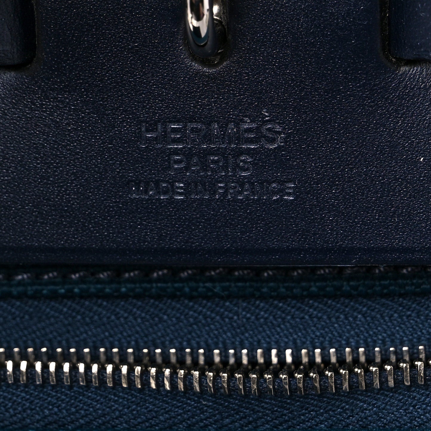 Toile Vache Hunter Herbag Zip 39 MM Bleu Ocean Bleu Indigo