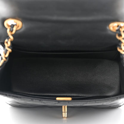 Chanel Patent Quilted Small Flap Black 4 of 11