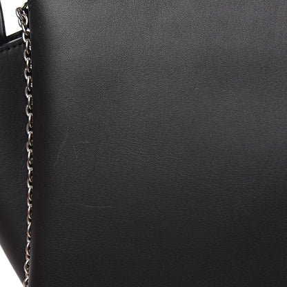 Celine Supple Natural Calfskin Tri-Fold Clutch Black 10 of 11