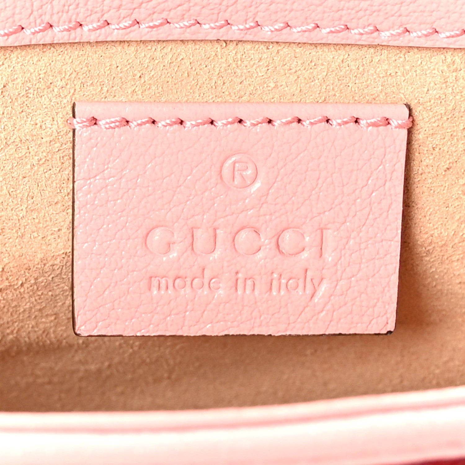 Gucci Azalea Calfskin Enamel Matelasse Diagonal Super Mini Torchon GG Marmont Shoulder Bag New Cherry Red Wild Rose 7 of 10