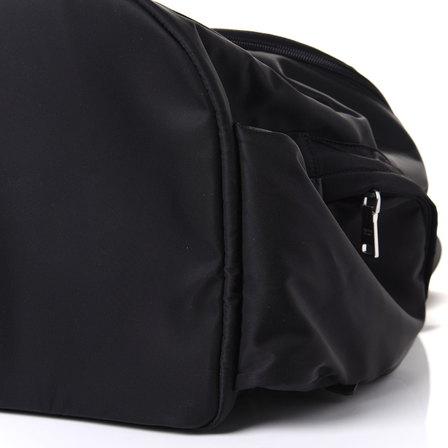 Re-Nylon Saffiano Pet Carrier Backpack Black