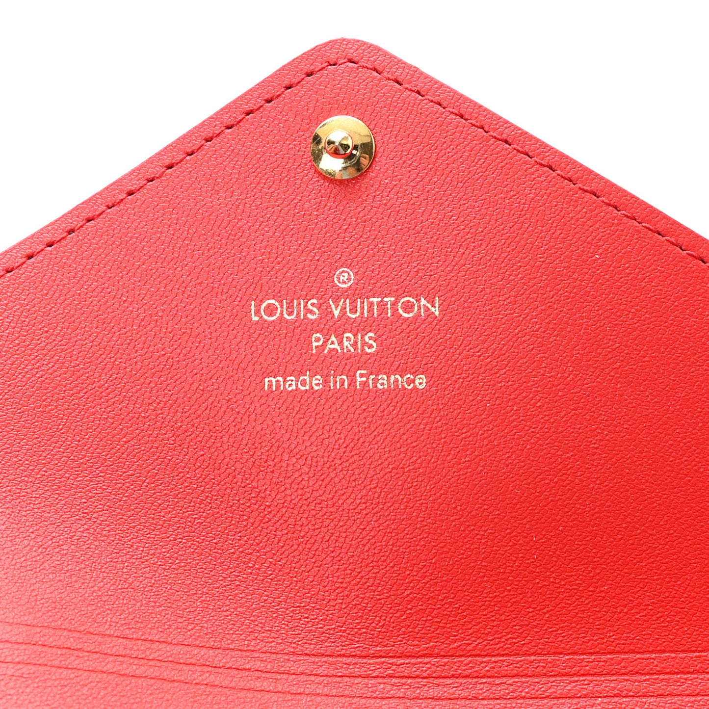 Monogram Medium Kirigami Pochette Insert Coquelicot