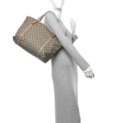 Gucci GG Supreme Monogram Medium Nice Tote Beige 2 of 12