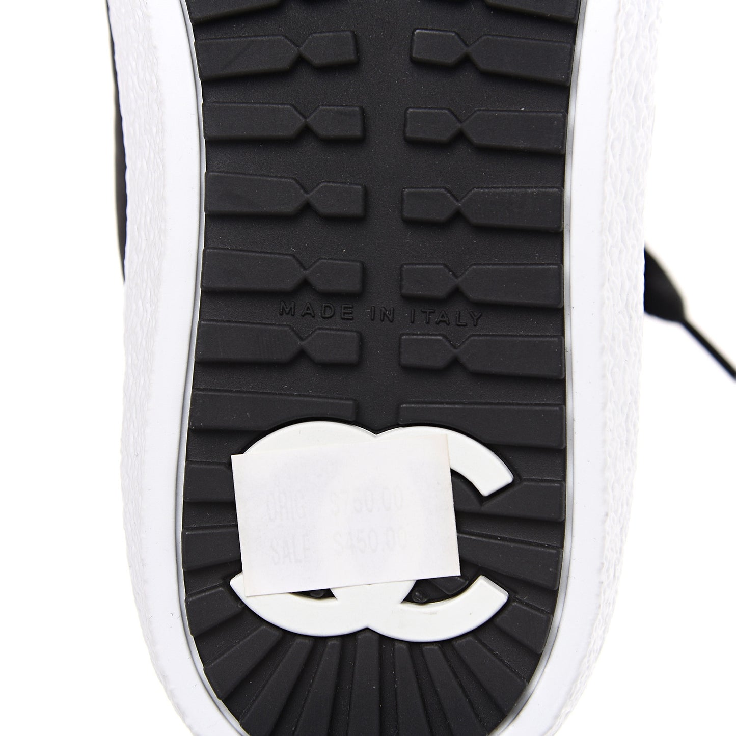 Nylon High Top Sneakers 36 Black