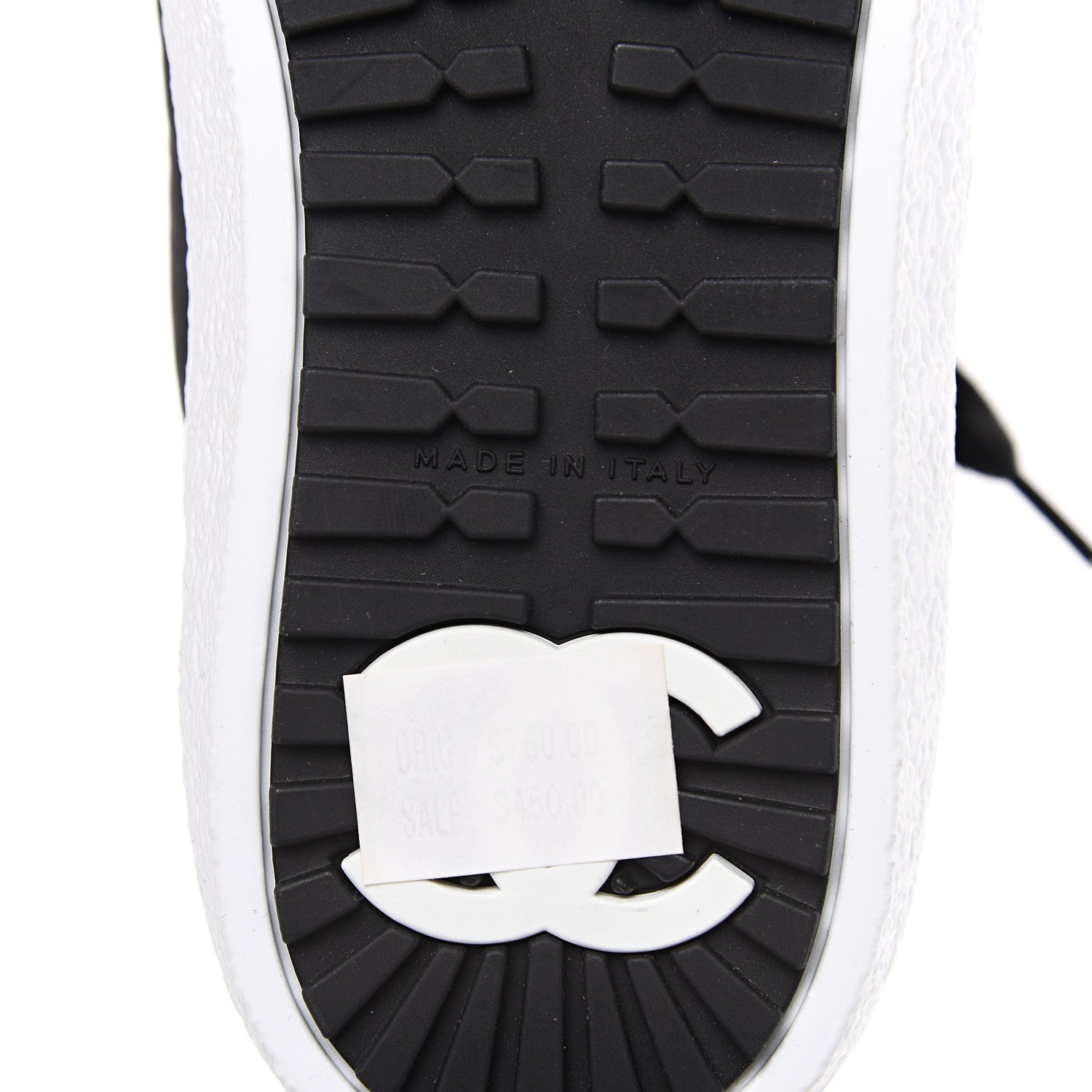 Chanel Nylon High Top Sneakers 36 Black 6 of 8