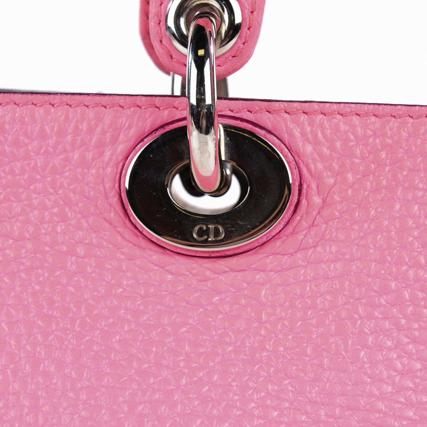 Bullcalf Small Diorissimo Tote Pink