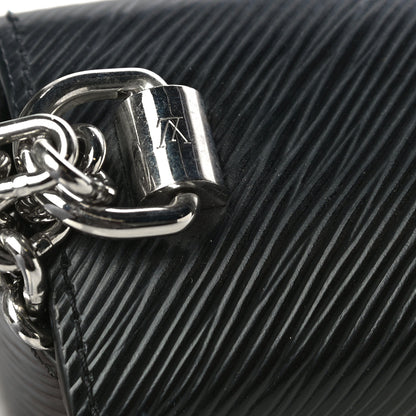 Louis Vuitton Epi Twist Shoulder Bag MM Black 15 of 16
