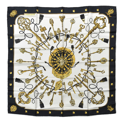 Hermes Silk Keys Les Cles Scarf 90 1 of 4