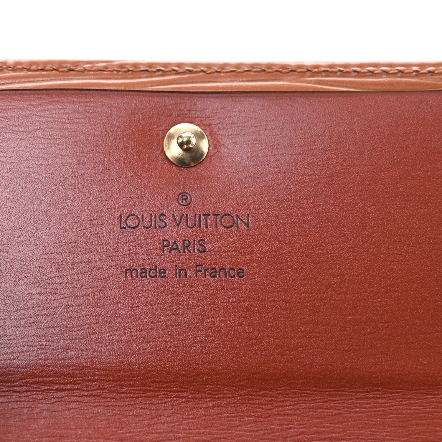 Louis Vuitton Epi Elise Wallet Kenyan Fawn 6 of 8