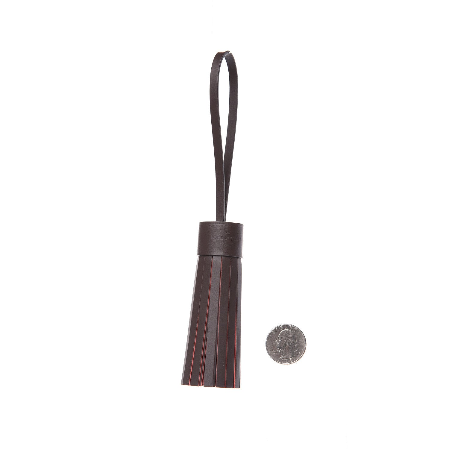Louis Vuitton Calfskin Croisette Tassel Bag Charm Ebene 2 of 2