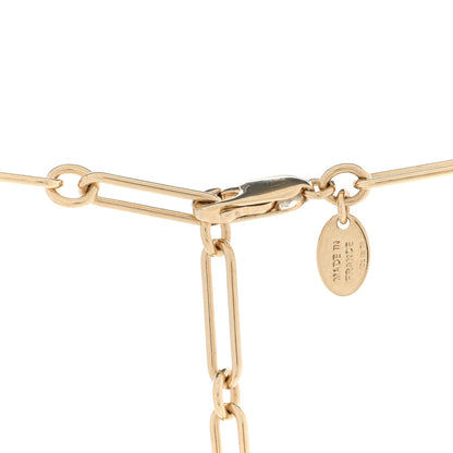 Hermes Amulette Laquee Kelly Pendant Necklace Gold Multicolor 5 of 7