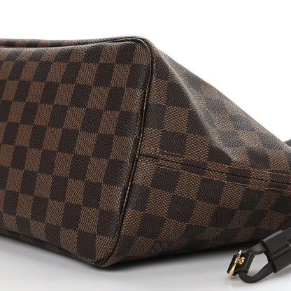 Louis Vuitton Damier Ebene Neo Neverfull MM Rose Ballerine 9 of 9