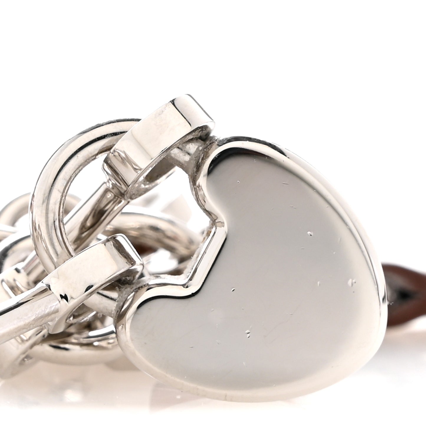 Palladium Barenia Bijou De Sac Bag Charm Fauve Rouge De Coeur