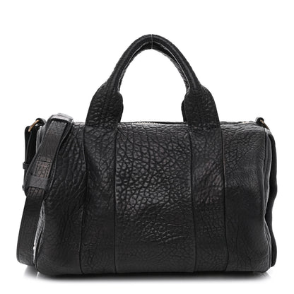 Alexander Wang Pebbled Lambskin Rockie Black Antique Brass Hardware 1 of 9