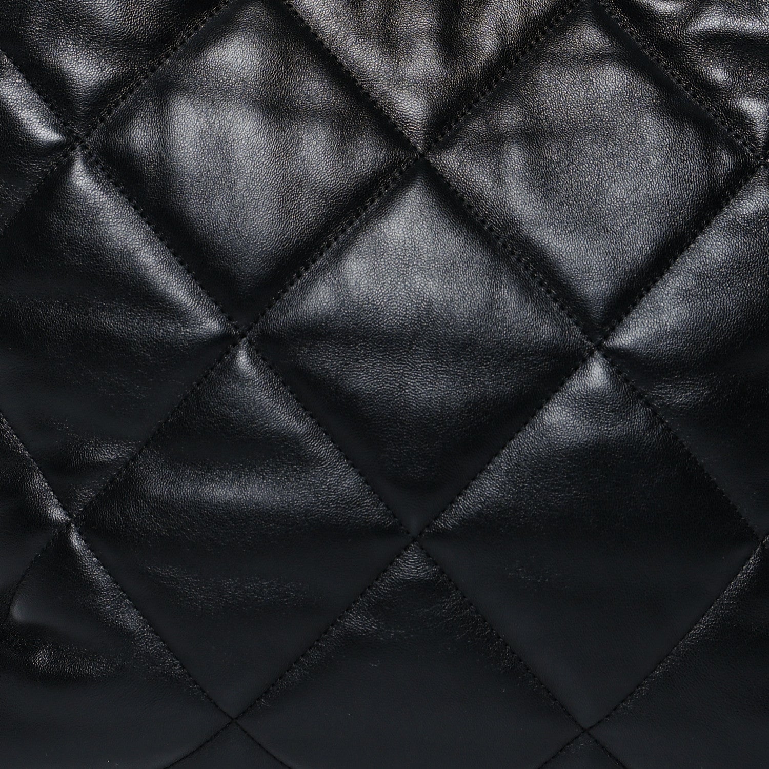 Chanel Lambskin Quilted Chanel 19 Shopping Bag Black 8 of 10