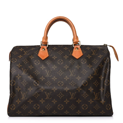 Louis Vuitton Monogram Speedy 35 1 of 21