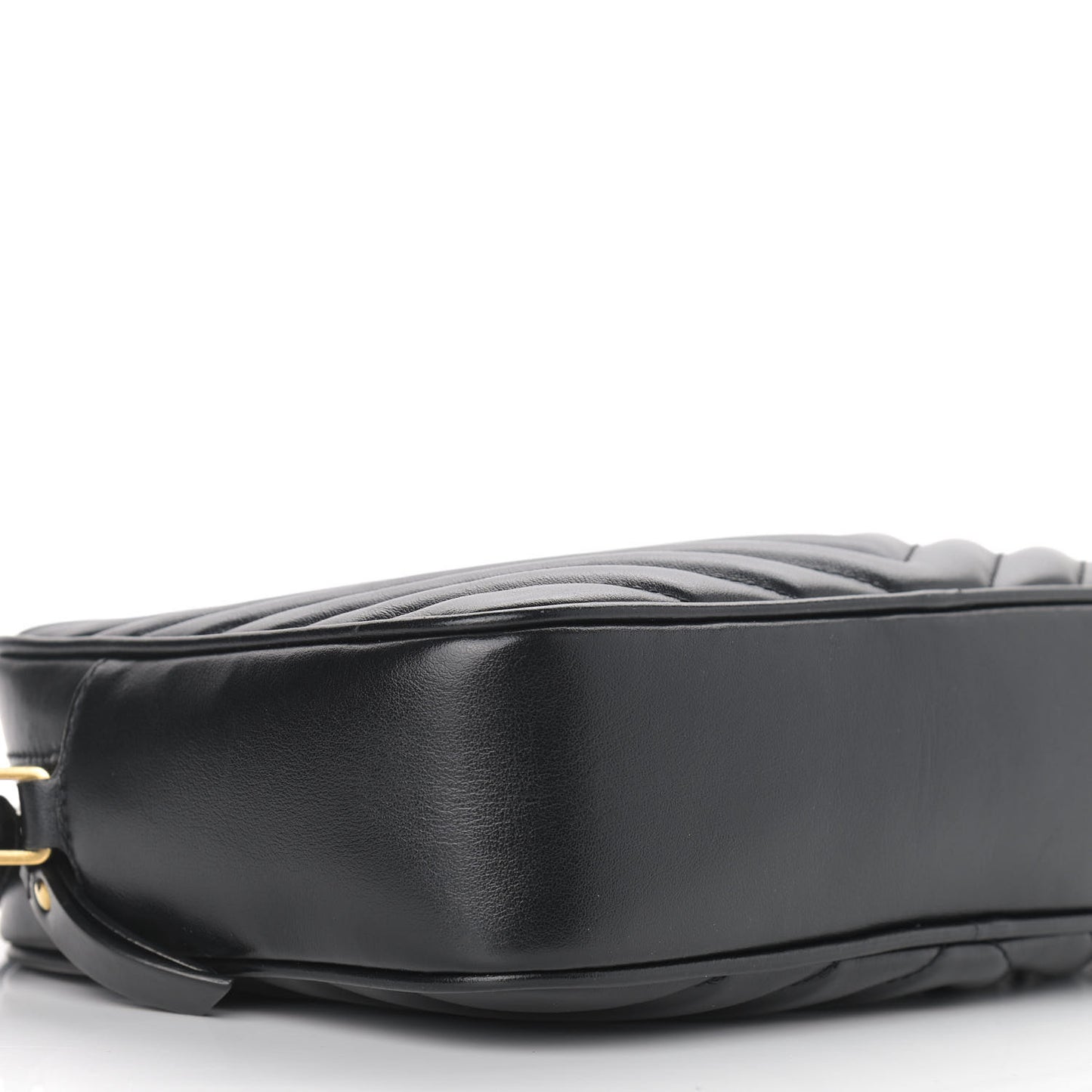 Calfskin Matelasse Monogram Lou Camera Bag Black