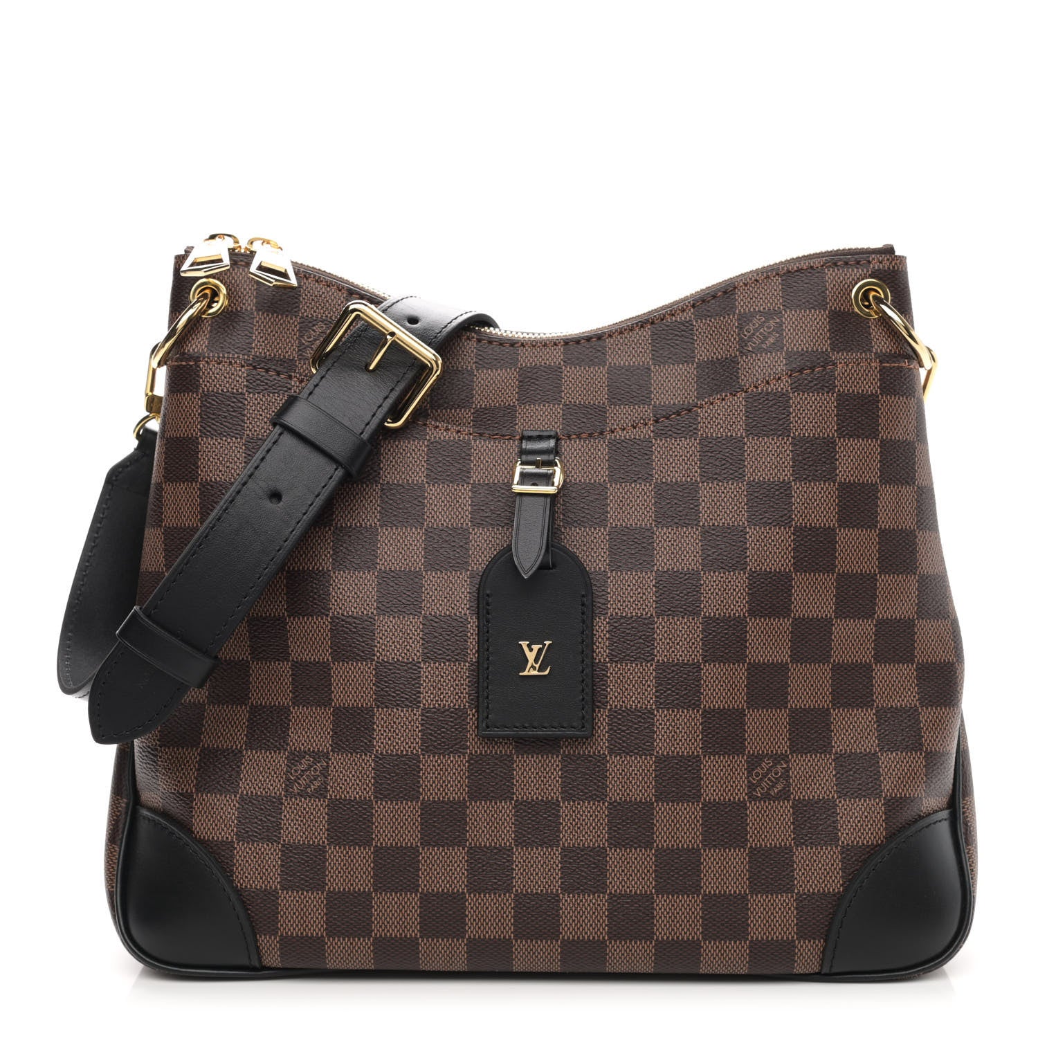 Louis Vuitton Damier Ebene Odeon MM Black 1 of 9