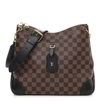 Louis Vuitton Damier Ebene Odeon MM Black 1 of 9