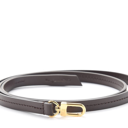 Louis Vuitton Calfskin 12mm Favorite Long Strap Brown 3 of 6