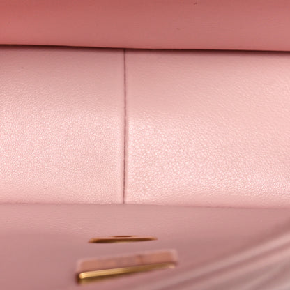 Chanel Lambskin Quilted Small Sweet Camellia Flap Light Pink 8 of 11