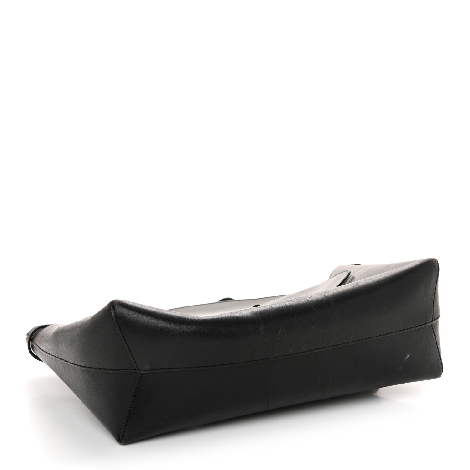 Mansur Gavriel Calfskin Lady Bag Black Flamma 4 of 15
