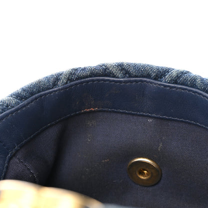 Chanel Denim Quilted Chanel 19 Belt Bag Blue 12 of 15
