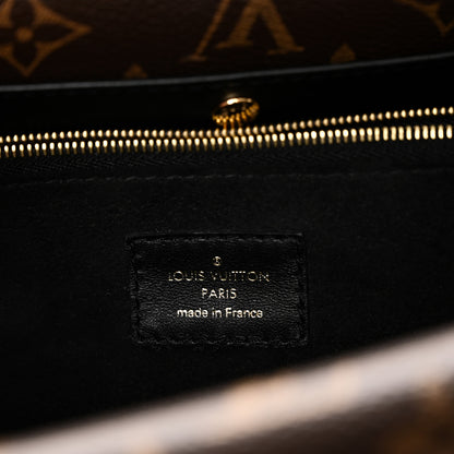 Louis Vuitton Grained Calfskin Monogram Double V Black 6 of 9