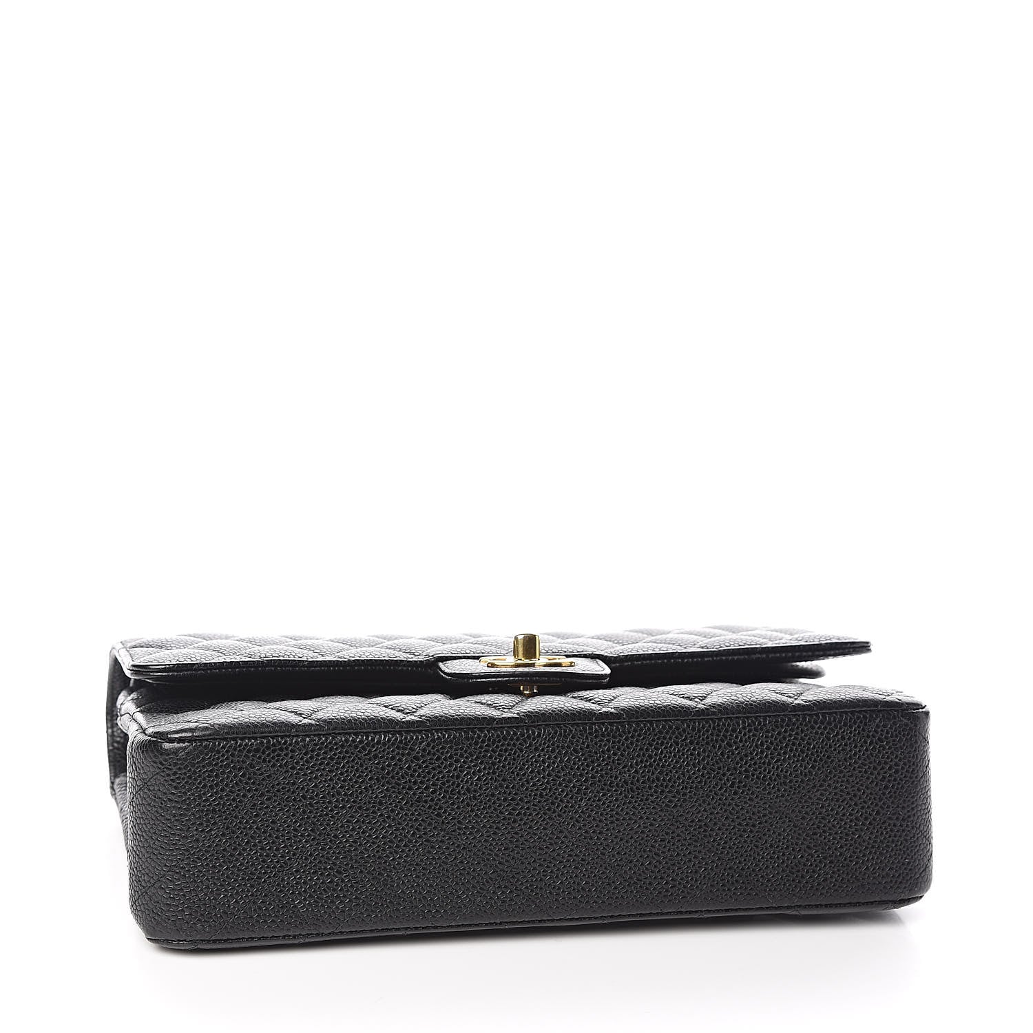 Chanel Caviar Quilted Medium Double Flap Black 4 of 12