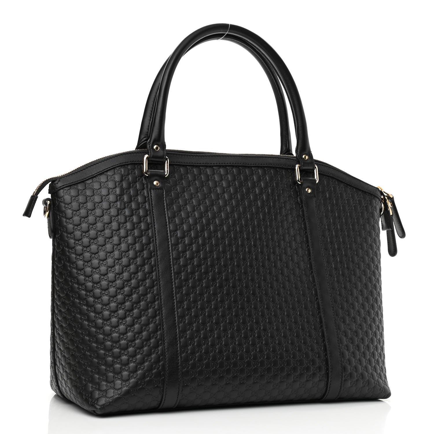 Gucci Soft Microguccissima Large Dome Satchel Black 3 of 10