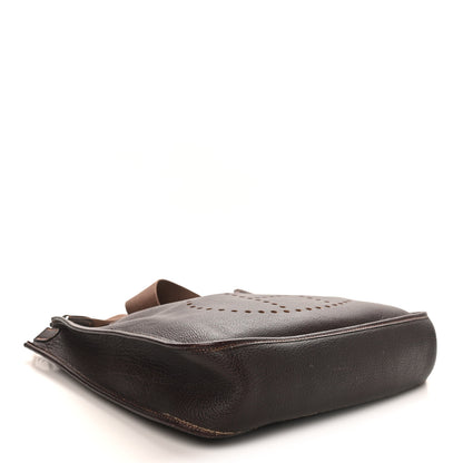 Hermes Fjord Evelyne GM Chocolate 3 of 8