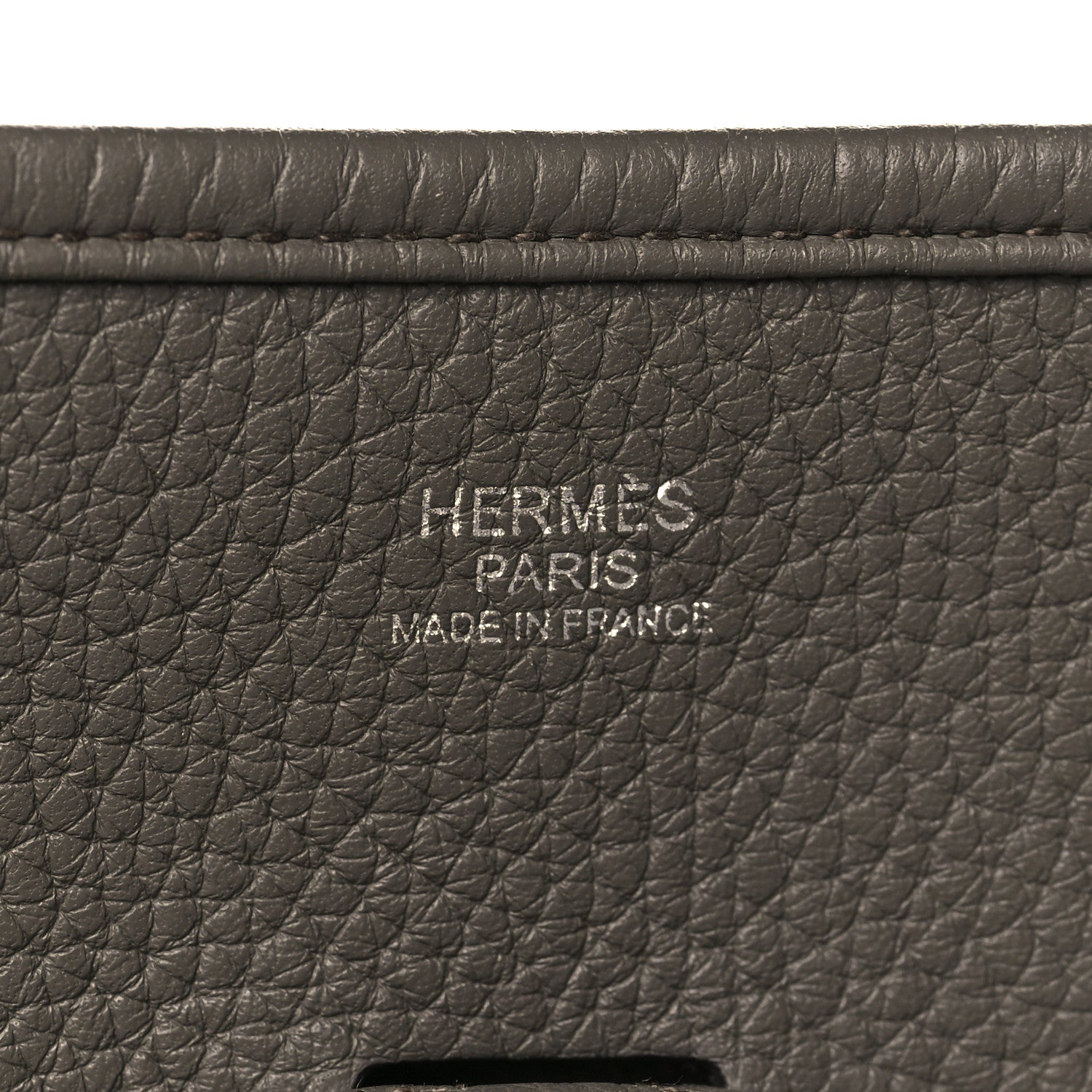Hermes Taurillon Clemence Evelyne III PM Etain 6 of 10