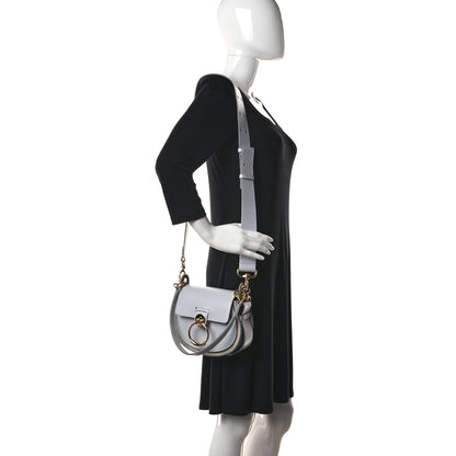 Chloe Calfskin Small Tess Bag Light Cloud 3 of 15