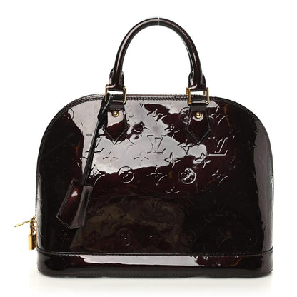 Louis Vuitton Vernis Alma PM Amarante 1 of 9