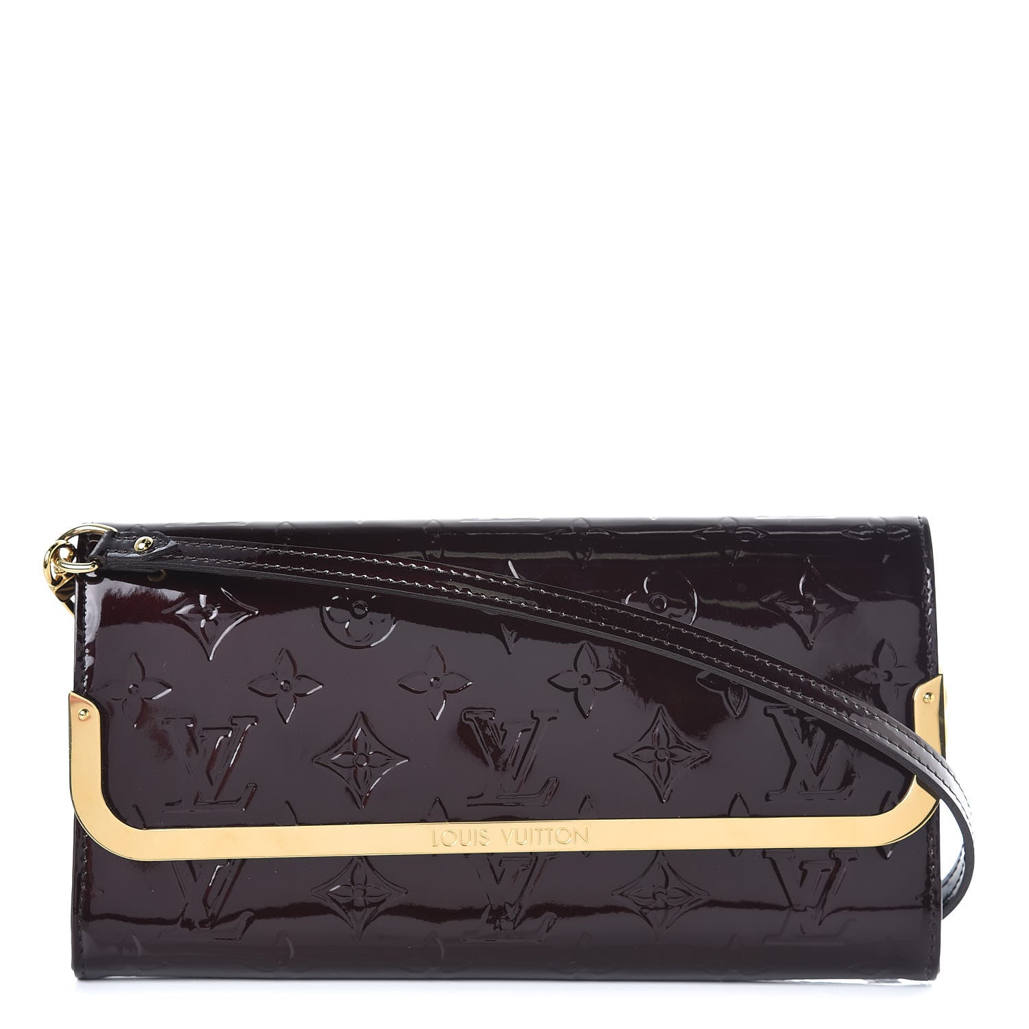 Louis Vuitton Vernis Rossmore MM Amarante 1 of 6