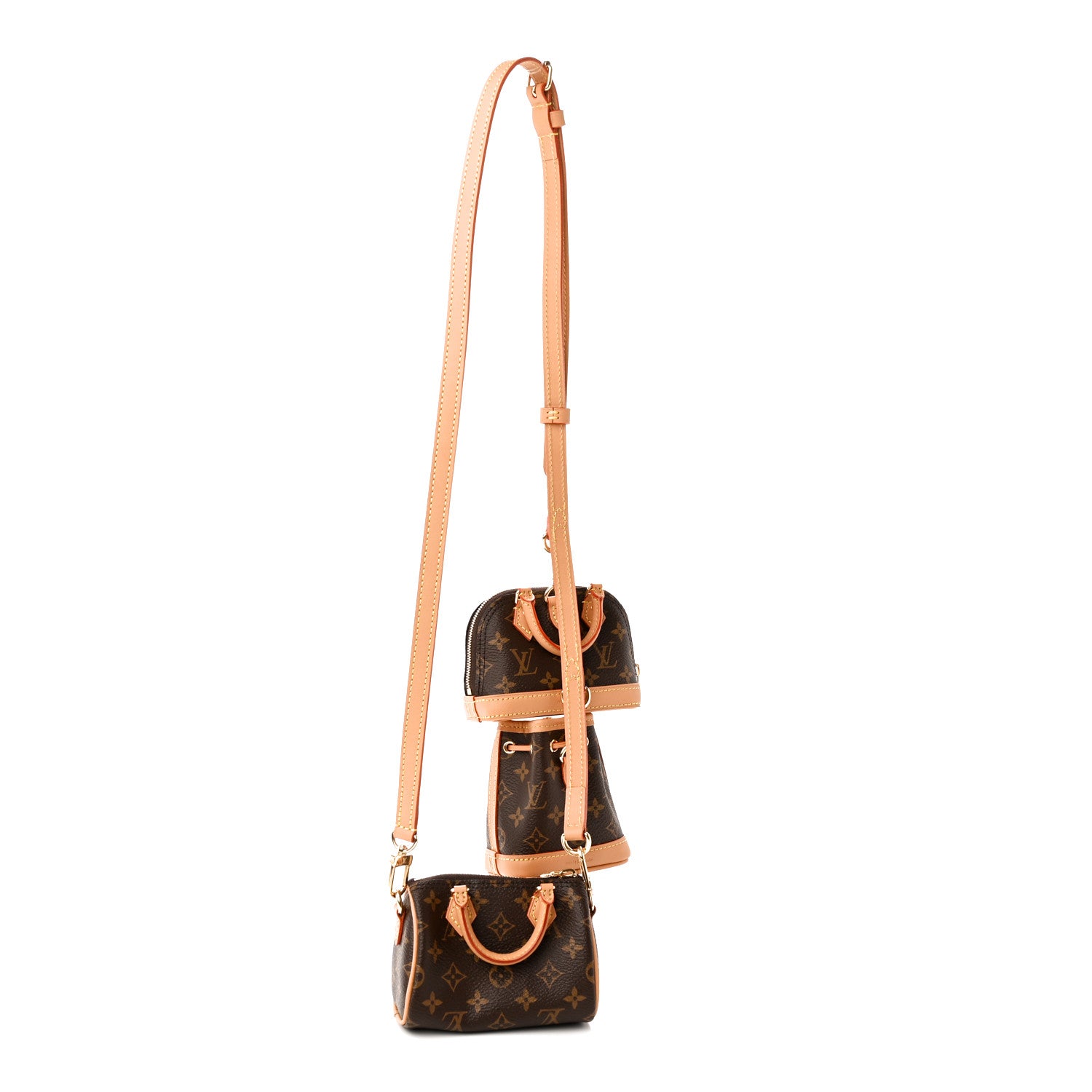 Louis Vuitton Monogram Trio Mini Icones 3 of 10