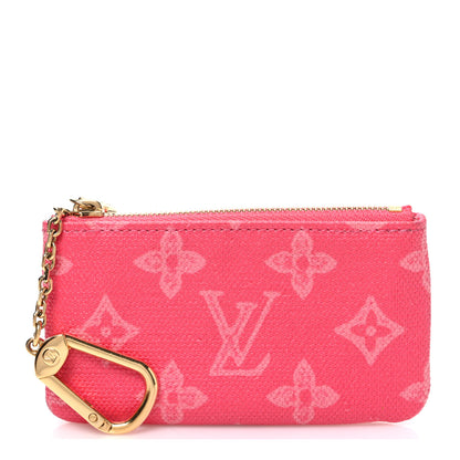 Louis Vuitton Monogram Origine Key Pouch Rose Ruban 1 of 8