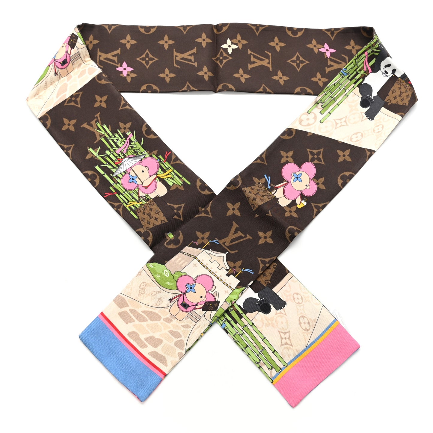 Silk Monogram 2021 Christmas Animation China Bandeau