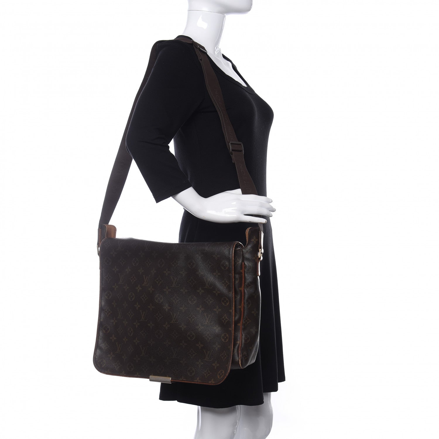 Louis Vuitton Monogram Abbesses Messenger Bag 2 of 9