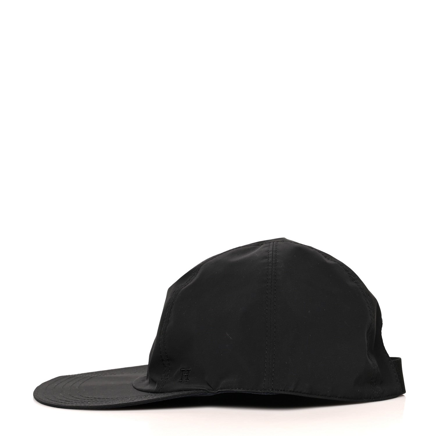 Hermes Nylon Reversible Roger Cap M Black Marine 4 of 9