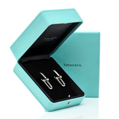 Tiffany Sterling Silver Large HardWear Link Earrings 5 of 5