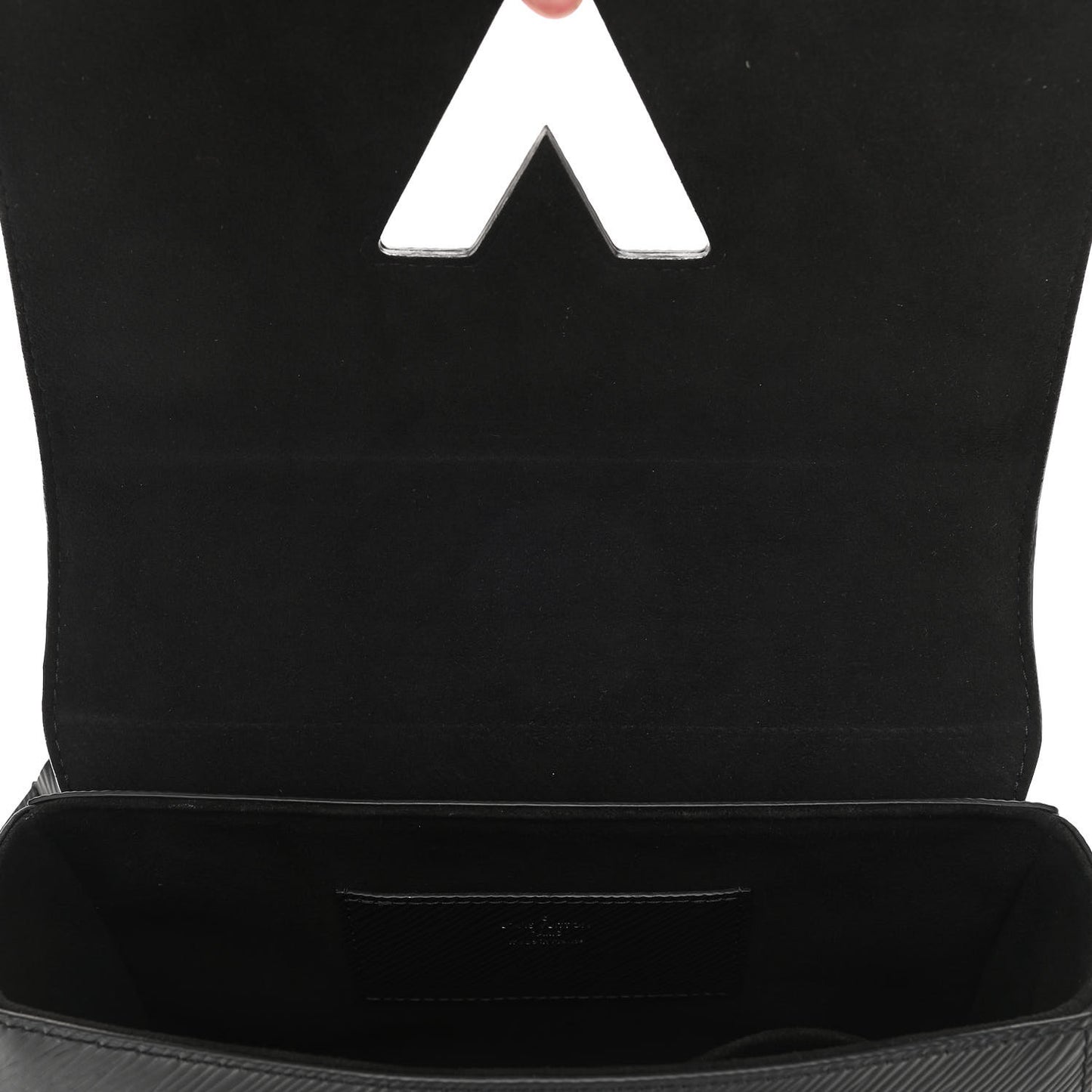 Epi Twist Shoulder Bag MM Matte Black