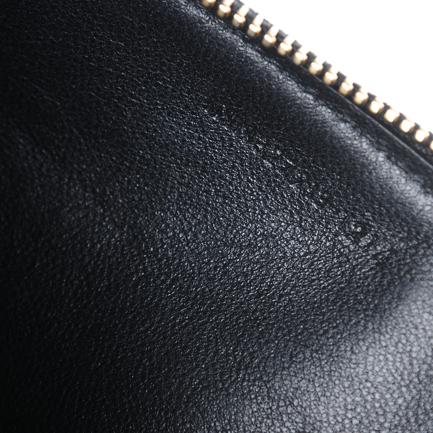Saint Laurent Classic Toile Monogram 4 Fragments Zip Pouch Black 7 of 8